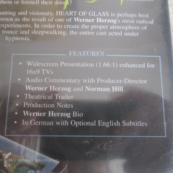 Heart of Glass NEW DVD Werner Herzog - Picture 5 of 5